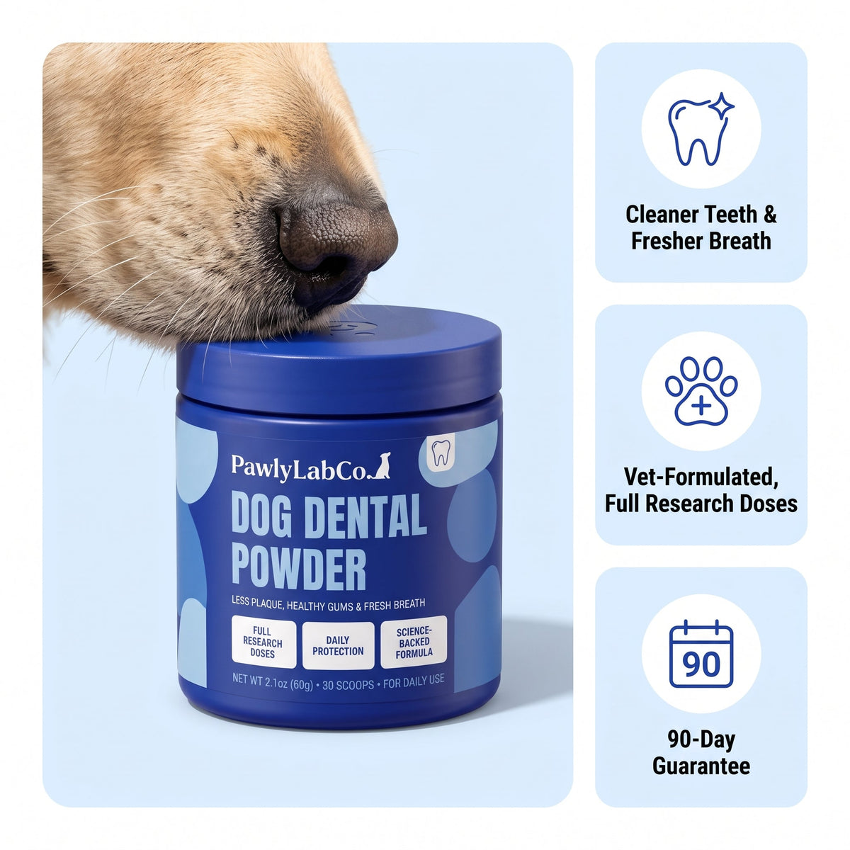 Dental meal topper - the easier way to support your pet’s dental health