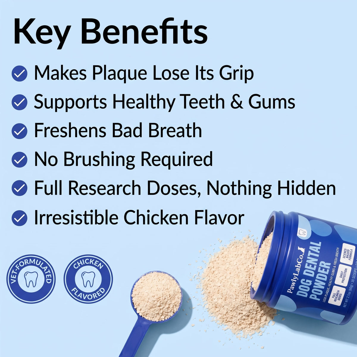 Dental meal topper - the easier way to support your pet’s dental health