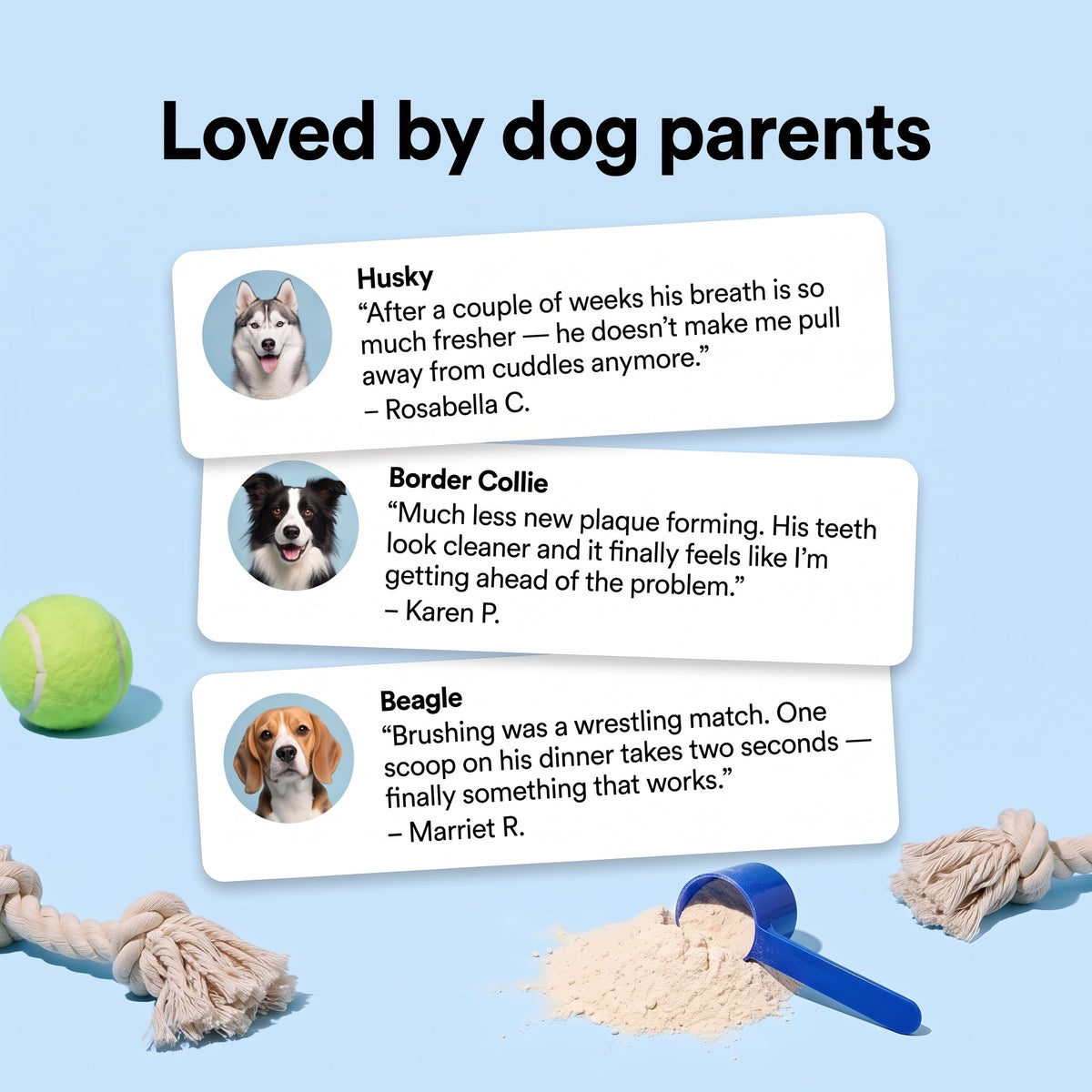 Dental meal topper - the easier way to support your pet’s dental health