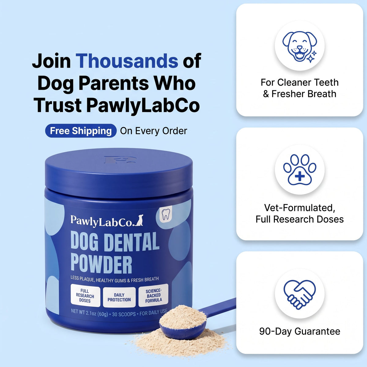 Dental meal topper - the easier way to support your pet’s dental health