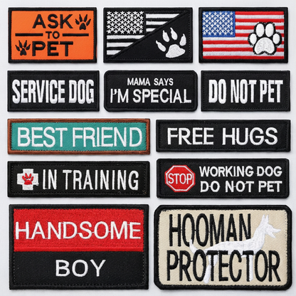 12 Pieces Random Tactical Morale Patch Bundle