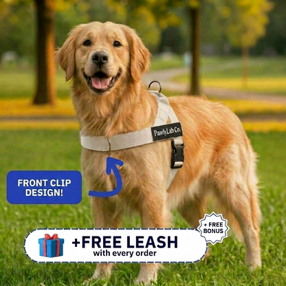 No Pull Dog Harness Bundle (Harness + Pop Bag + Bungee Leash)